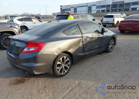 2012 Honda Civic Si из США, поврежденный, VIN 2HGFG4A56CH708455